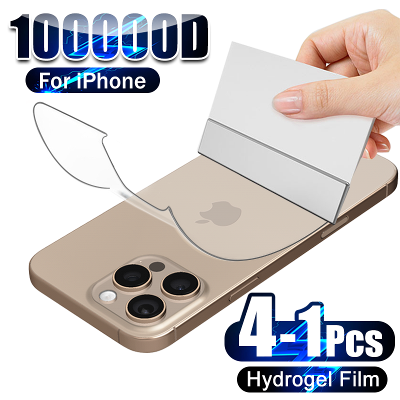 4-1Pcs Back Hydrogel Film For  - Tech Accessories Phone 评论和价格