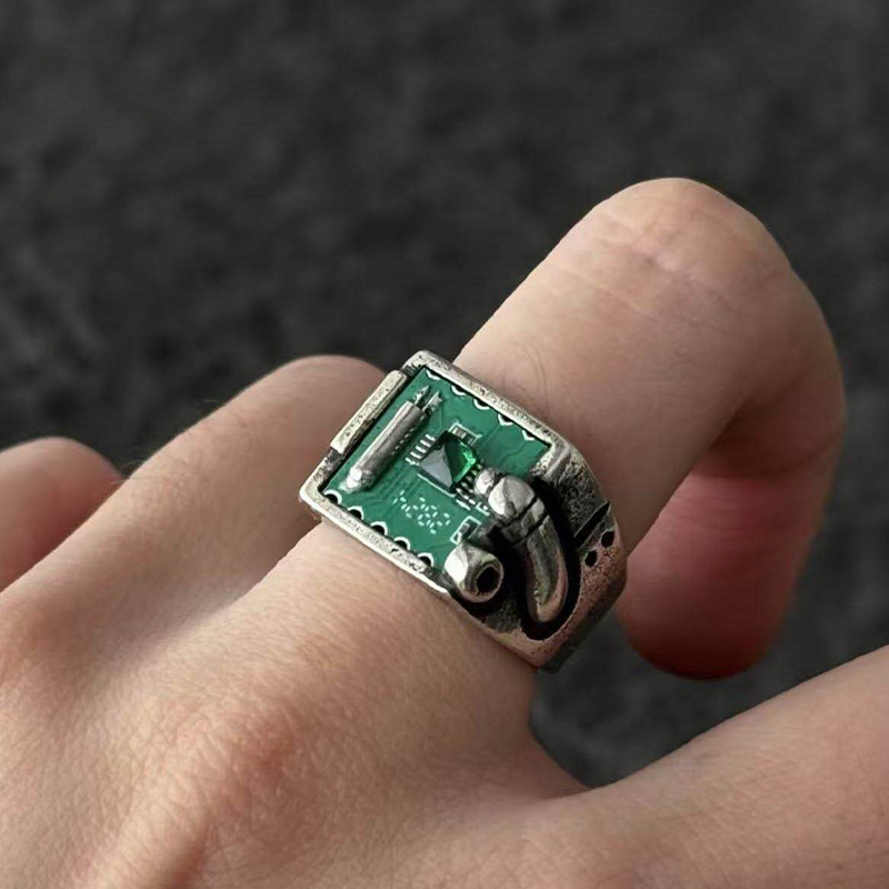Retro Tech PCB Ring Jewelry Ac - Tech Accessories Industry 评论和价格