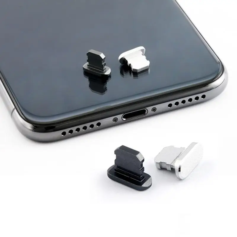2pcs Metal Dust Plug Charging  - Tech Accessories Phone 评论和价格