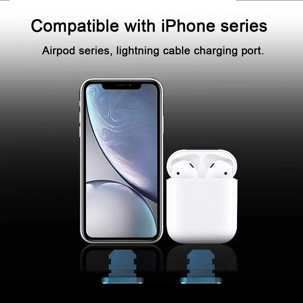 2pcs Metal Dust Plug Charging  - Tech Accessories Phone 评论和价格