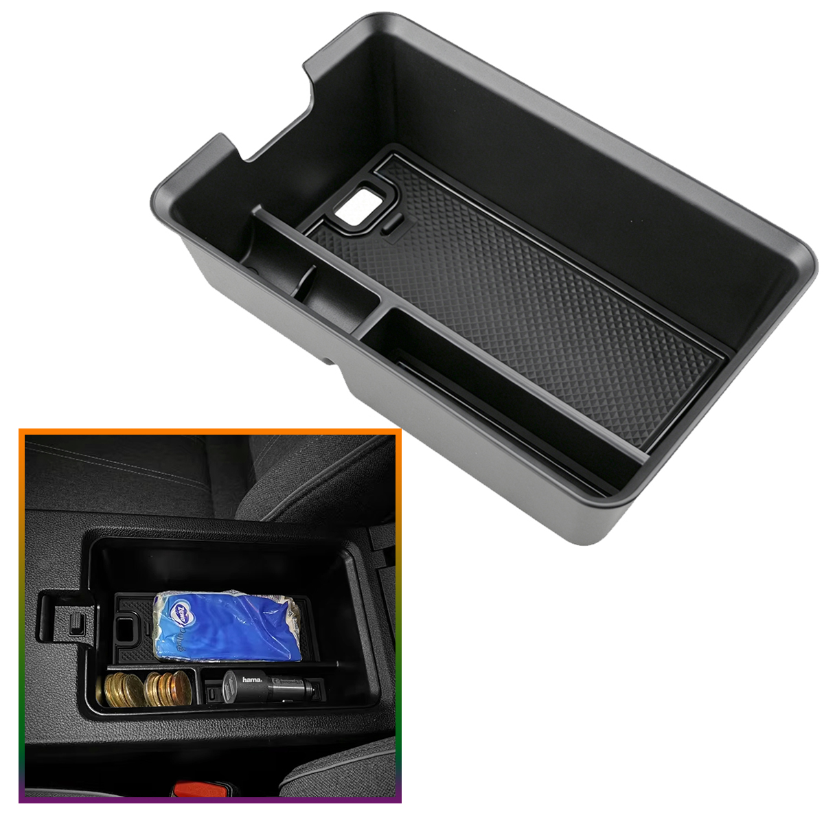 Armrest Storage Box for Renaul - Tech Accessories Renault 评论和价格