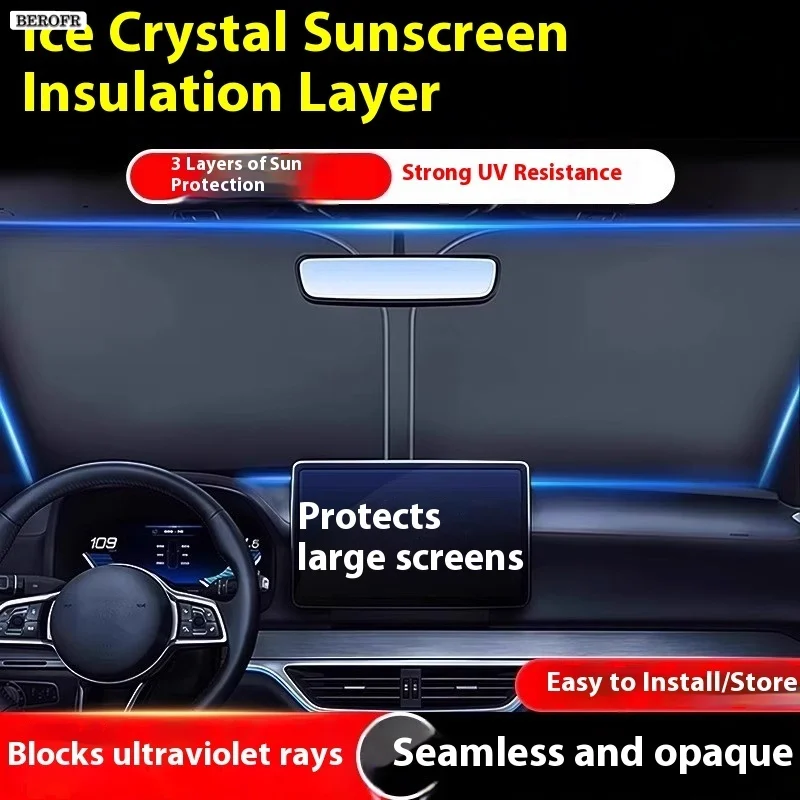 Car Windshield Sunshade For Re - Tech Accessories Renault 评论和价格